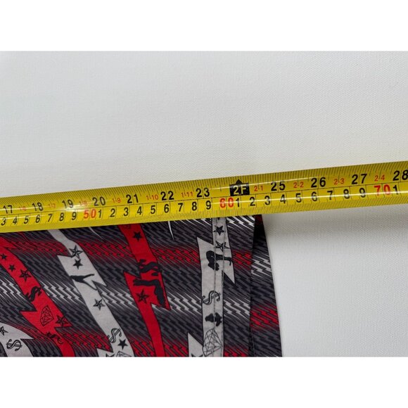 No Fear Board Shorts Mens 36 12" Lightning Strip Club Swim Trunks Y2K Skater - Picture 5 of 6